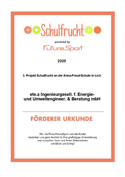 Schulfrucht
